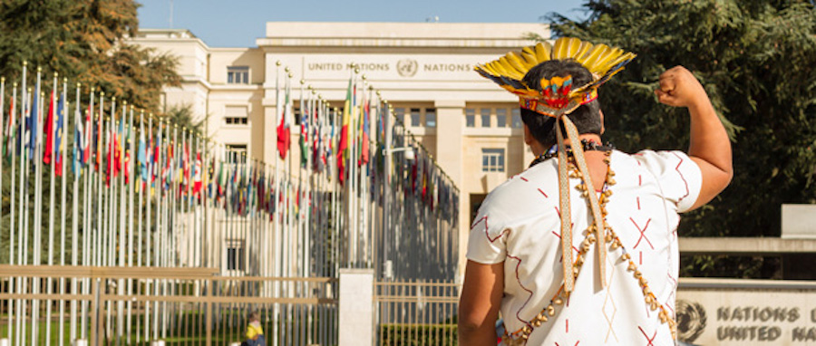 Palace des Nations, Geneva. Credit: Victor Barro/Friends of the Earth International