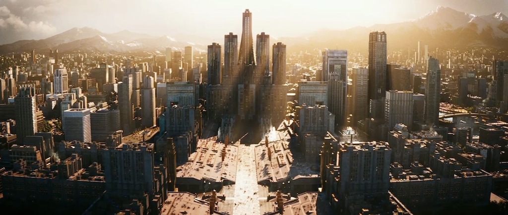 Skyline of the imagined Panem's Capitol. Source: http://breadandcircuses.wikia.com