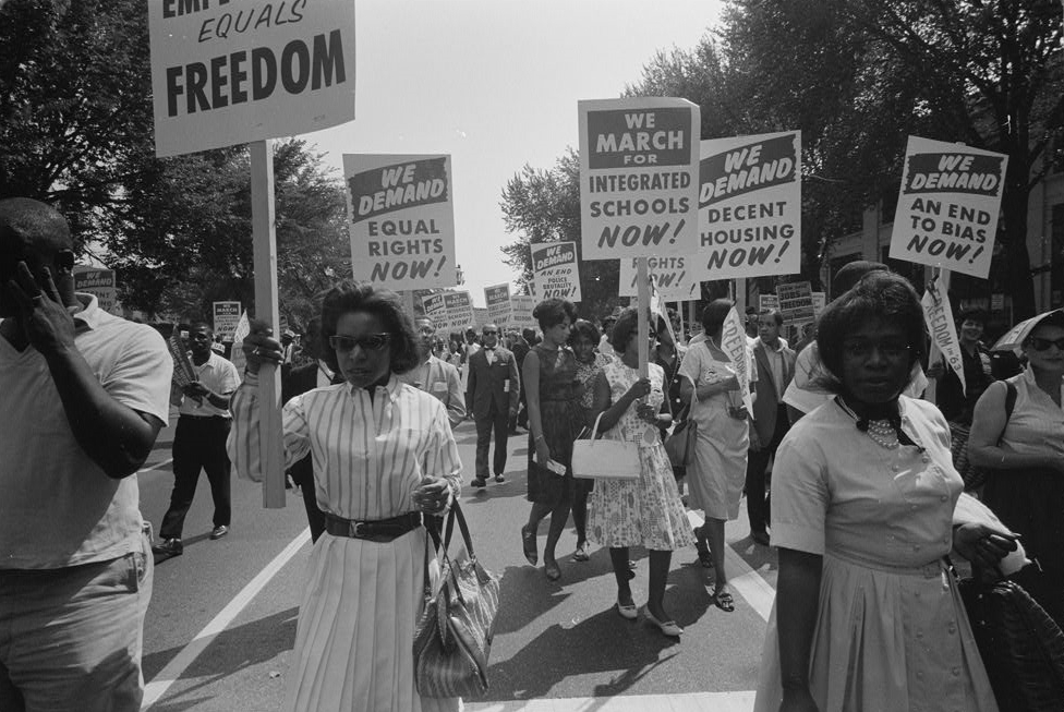 Shareholder activism emerged with the civil rights movement. Credit: Wikimedia